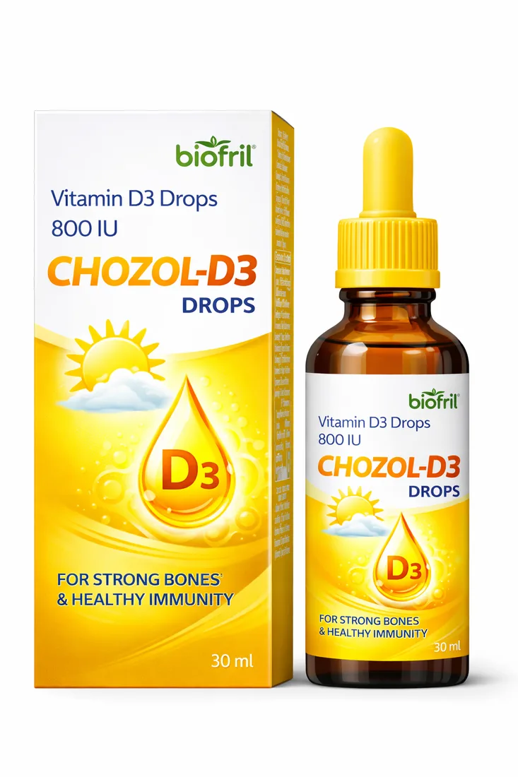 CHOZOL D3 by Biofril Healthcare — WHO-GMP manufactured