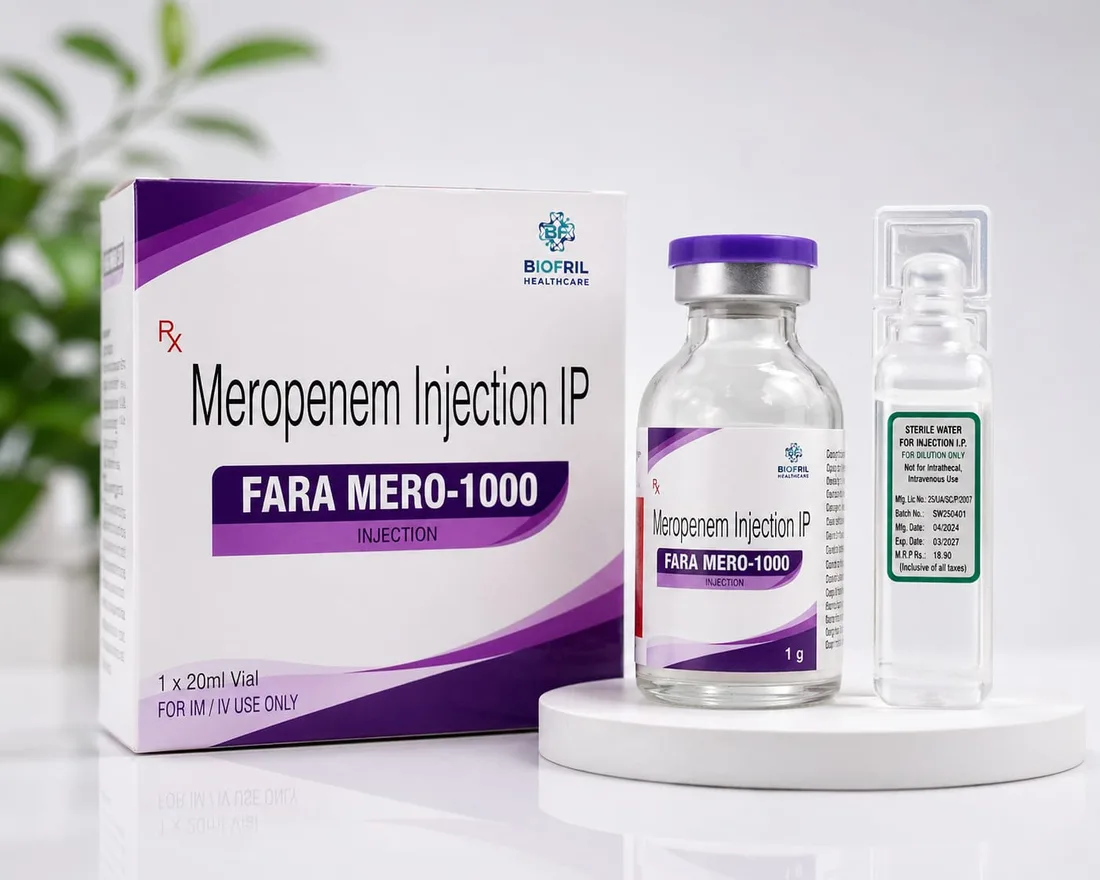 FARAMERO 1000 by Biofril Healthcare — WHO-GMP manufactured