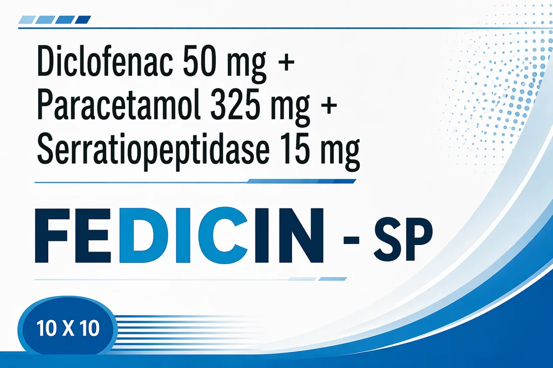 FEDICIN SP by Biofril Healthcare — WHO-GMP manufactured