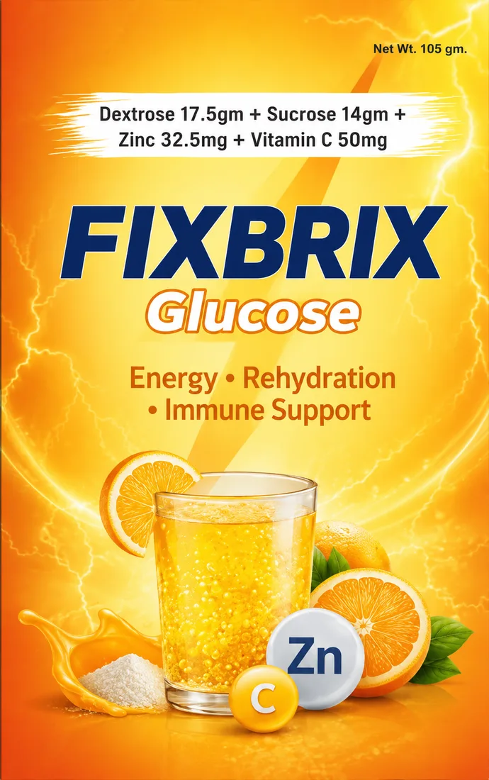 FIXBRIX — Instant Energy Glucose Powder | Biofril Nutraceuticals