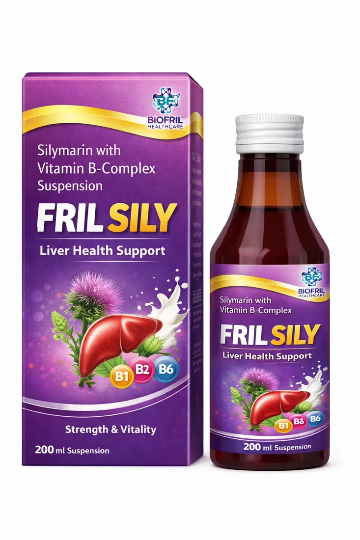 FRIL SILY — Silymarin with Vitamin B-Complex Suspension | Biofril Nutraceuticals
