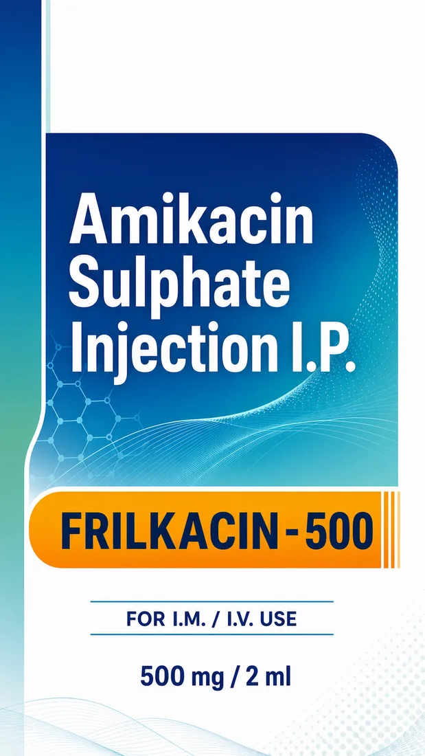 FRILKACIN 500 by Biofril Healthcare — WHO-GMP manufactured