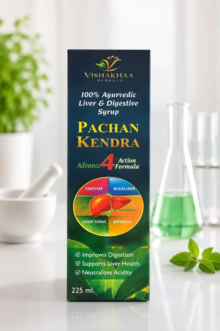 PACHAN KENDRA — 4-Action Digestive Formula | Vishakhaa Herbals by Biofril