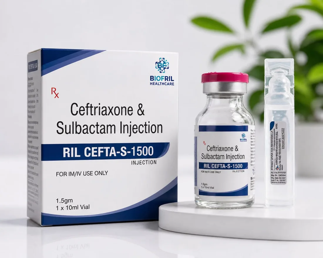 RILCEFTA S 1500 by Biofril Healthcare — WHO-GMP manufactured