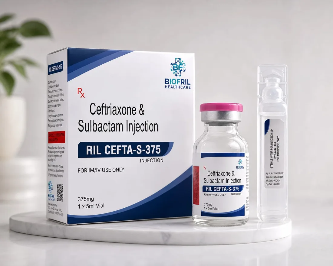 RILCEFTA S 375 by Biofril Healthcare — WHO-GMP manufactured