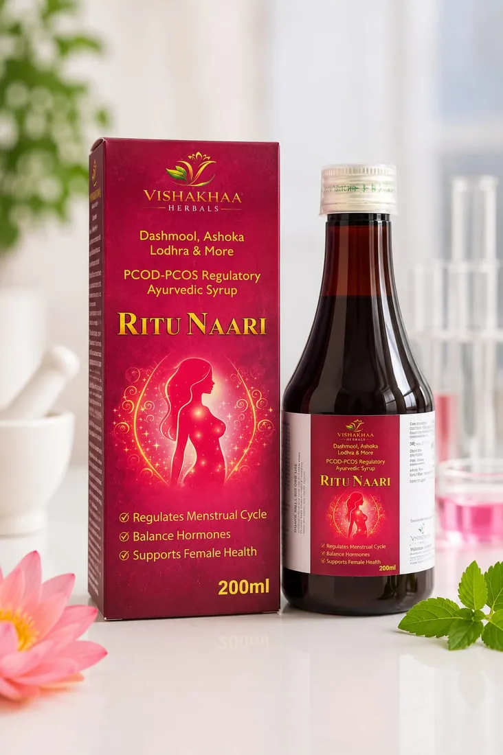 RITU NAARI — PCOD-PCOS Regulatory Syrup | Vishakhaa Herbals by Biofril