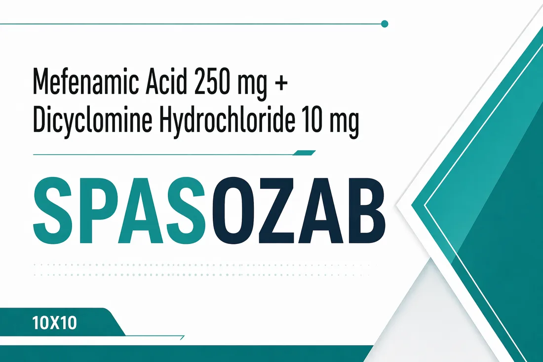 SPASOZAB by Biofril Healthcare — WHO-GMP manufactured