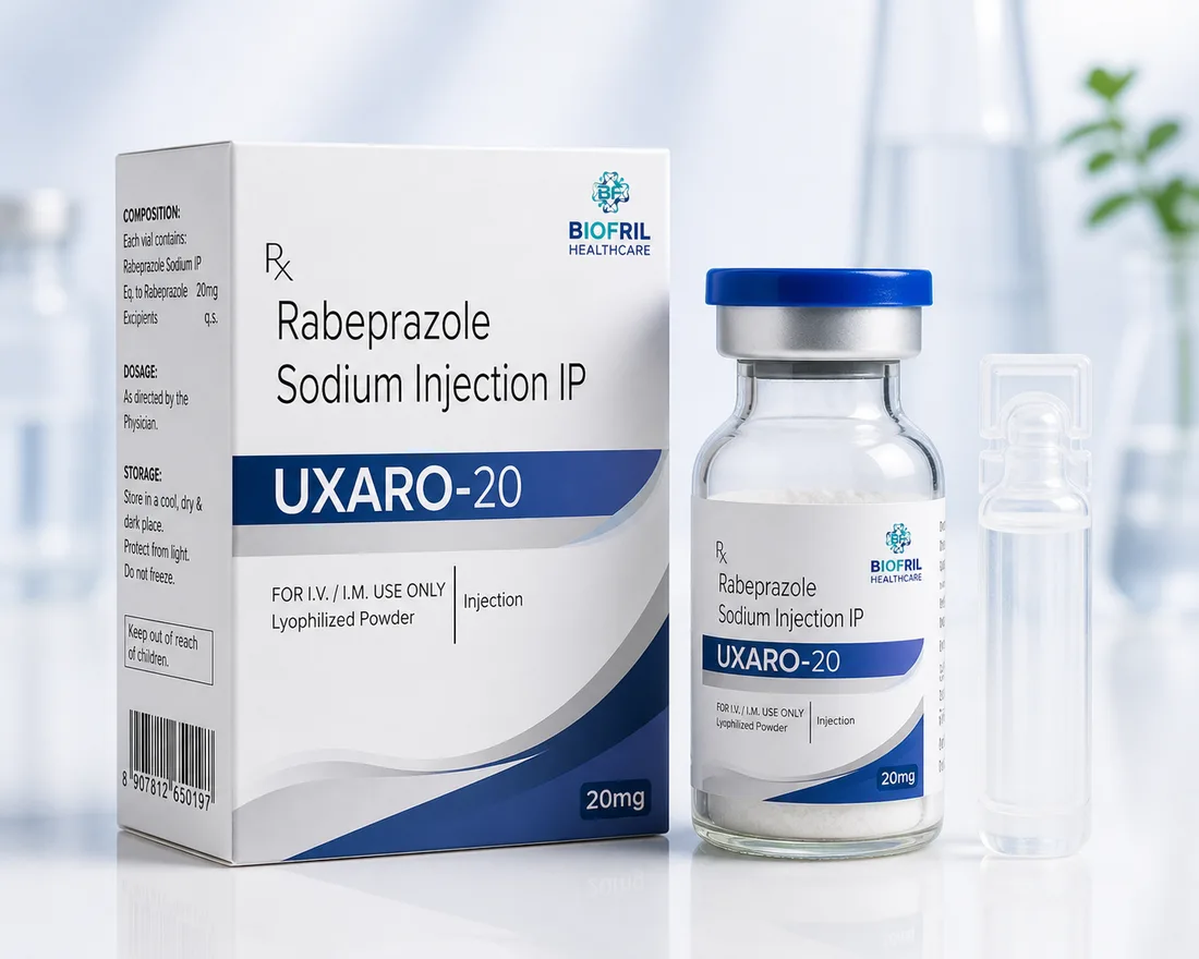 UXARO 20 by Biofril Healthcare — WHO-GMP manufactured