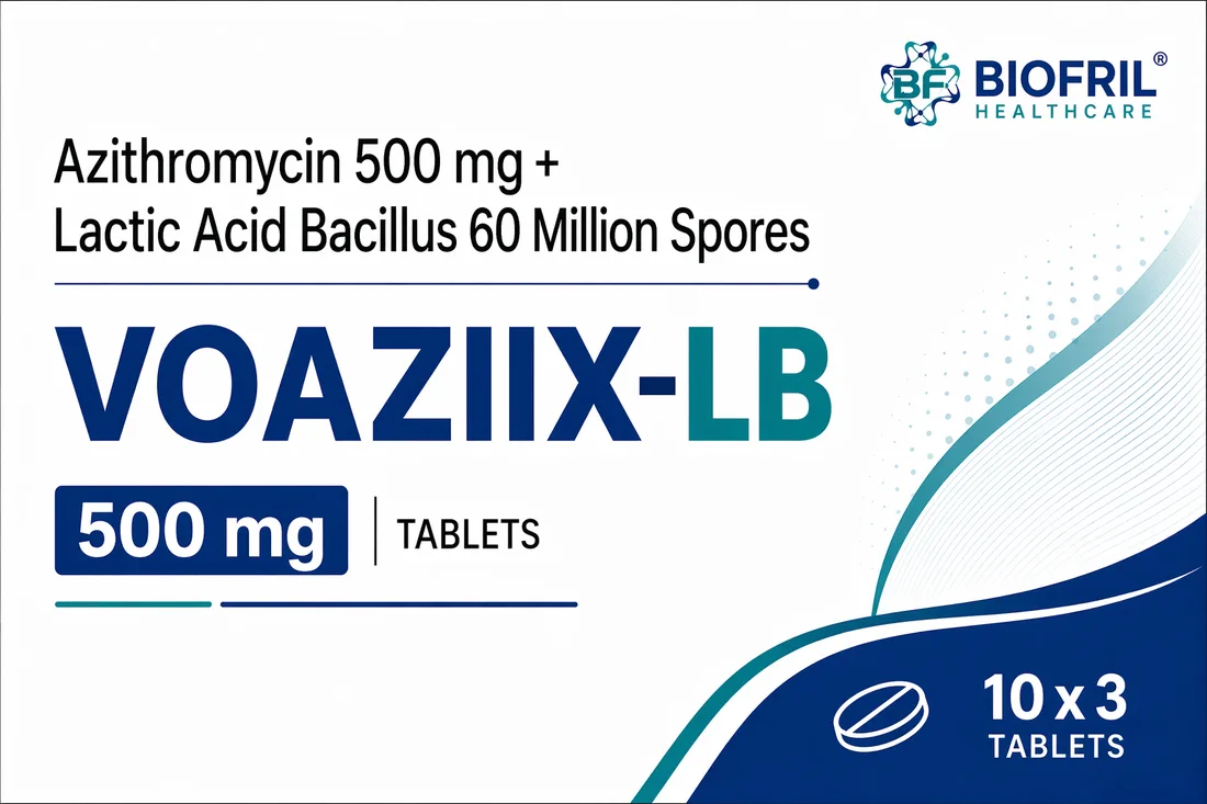 VOAZIIX LB by Biofril Healthcare — WHO-GMP manufactured