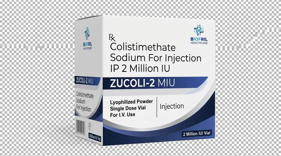 ZUCOLI 2MIU by Biofril Healthcare — WHO-GMP manufactured