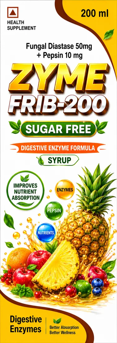ZYMEFRIB — Fungal Diastase + Pepsin Digestive Syrup | Biofril Nutraceuticals